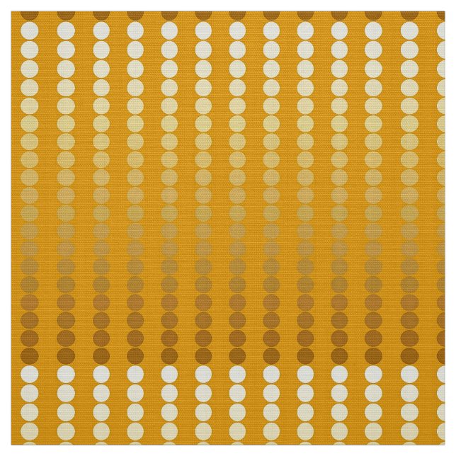 Satin dots - gold and mustard fabric (Swatch)