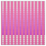 Satin dots - pink and orchid fabric