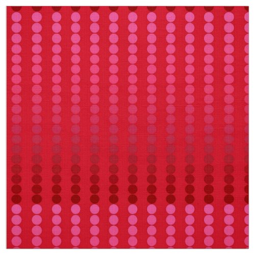 Satin dots _ shades of deep red fabric