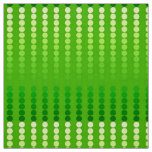 Satin dots - shades of lime green fabric