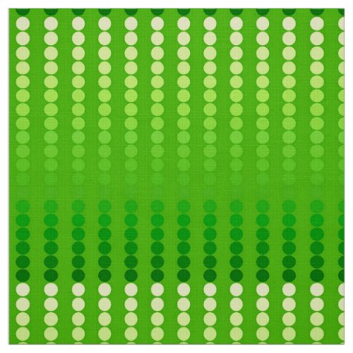 Satin dots _ shades of lime green fabric