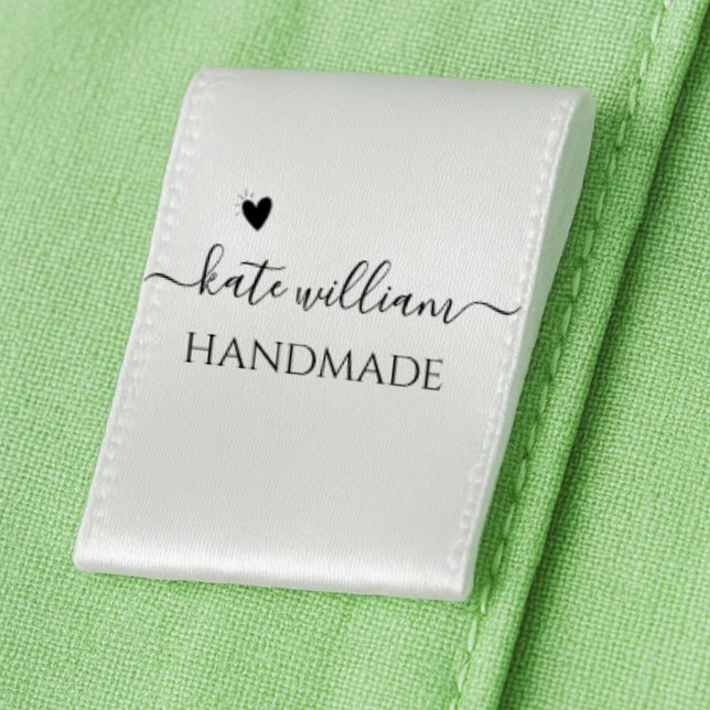  Satin fabric tags for handmade item Ribbon (Creator Uploaded)