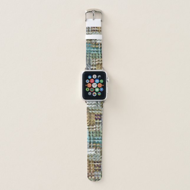 Satin Quilt Apple Watch Band (Front)