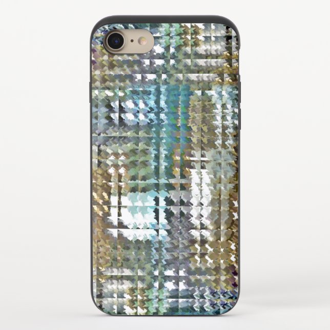 Satin Quilt  Uncommon iPhone Case (Back)
