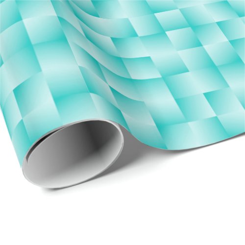 Satin Ribbons _ Robins egg blue Wrapping Paper