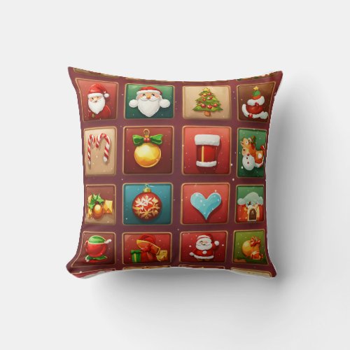 Satin  Surprise Luxury Gift Bags That Sparkle Throw Pillow