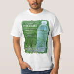 Satire Parody Spoof Water Bottle Label T-shirt at Zazzle