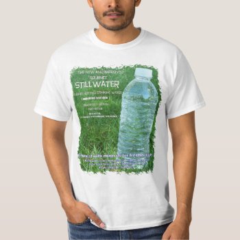 Satire Parody Spoof Water Bottle Label T-shirt by abadu44 at Zazzle