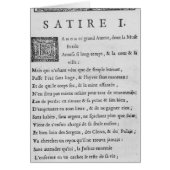 'Satires' by Nicolas Boileau (Front)