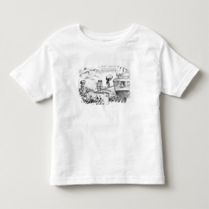 Satirical Cartoon About the State of Ireland Toddler T-shirt