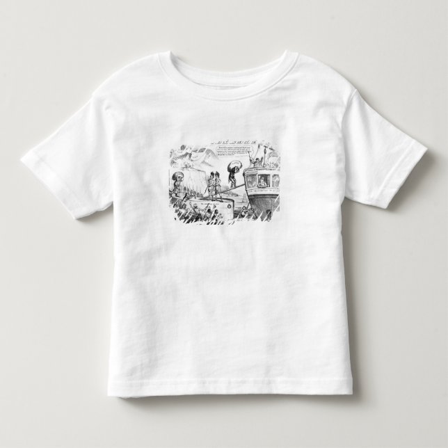 Satirical Cartoon About the State of Ireland Toddler T-shirt (Front)