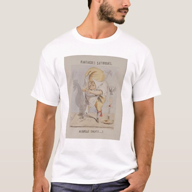 Satirical Fantasies, caricature of Adolphe T-Shirt (Front)