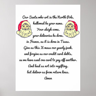 Satirical: The Spirit of Christmas Poster