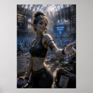 Satisfaction / Fitness Trainer / Concert Hall Poster