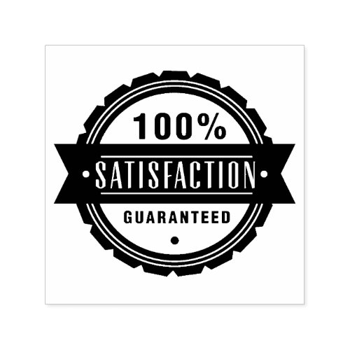 Satisfaction guaranteed self_inking stamp