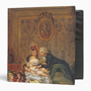 Satisfaction of Marriage or, The Happy Family 3 Ring Binder