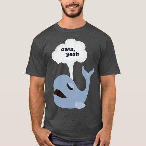 Satisfied Whale T_Shirt