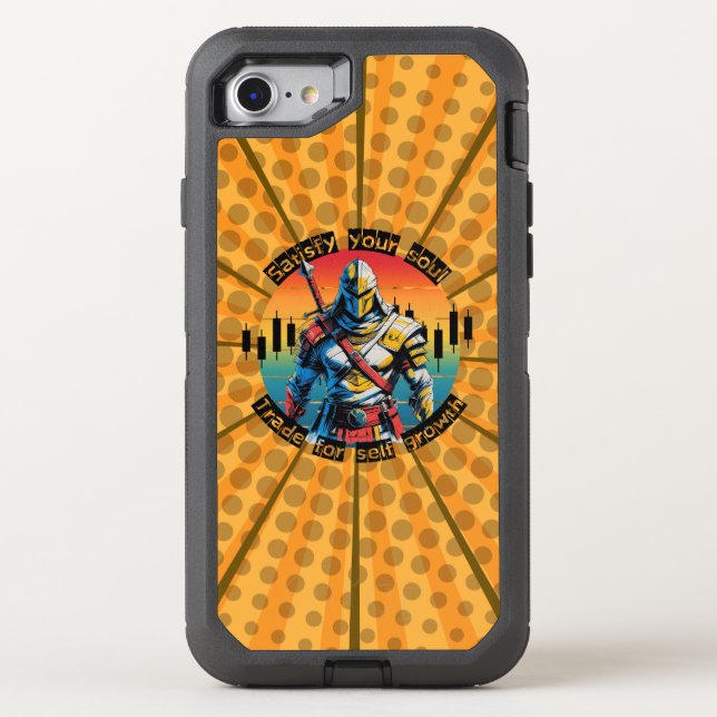 Satisfy | Trade motivation | Fantasy Design Comic Otterbox iPhone Case (Back)