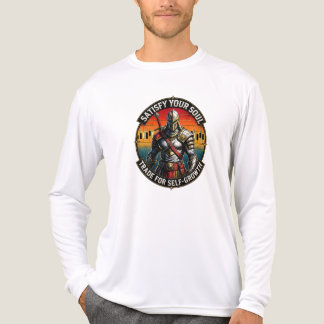 Satisfy Your Soul Trade for Self-Growth Knight Tri-Blend Shirt