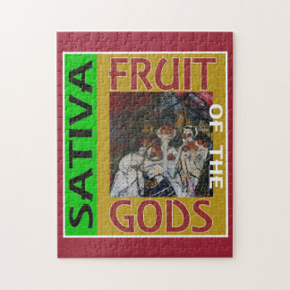 SATIVA FRUIT OF THE GODS JIGSAW PUZZLE