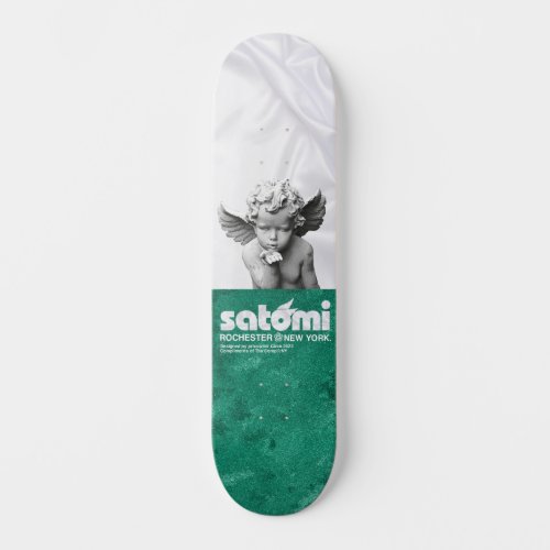 satomi Green Rochester NY Skateboard Deck