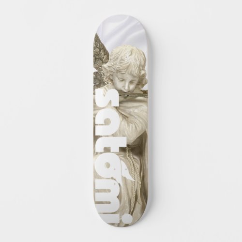 satomi Luce Lips Skateboard Deck