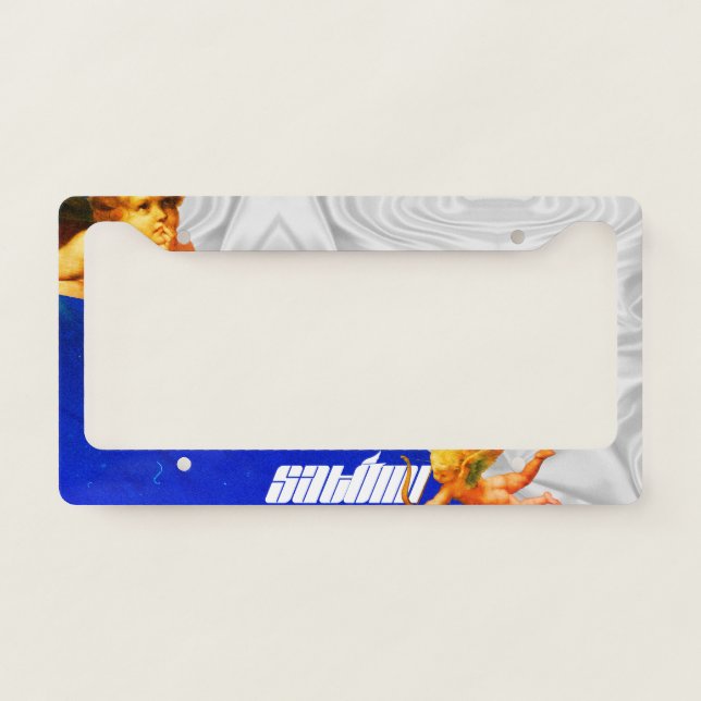 satomi motorsport "25" license plate frame (Front)