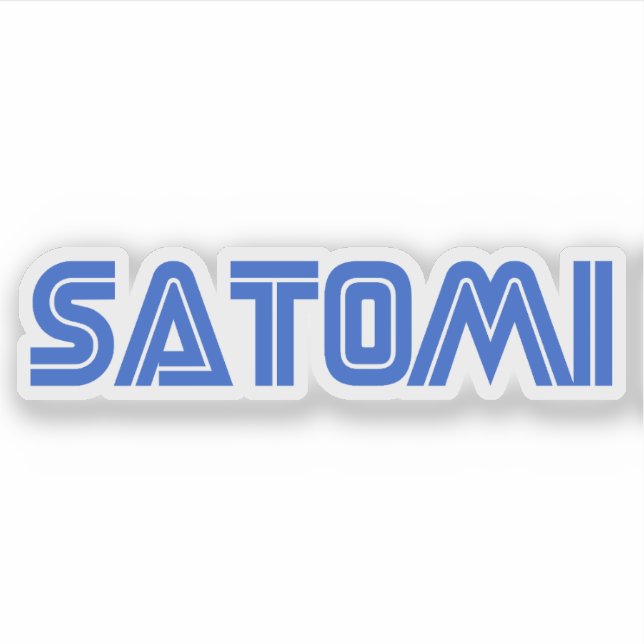 satomi motorsport Adeventure  Sticker (Front)