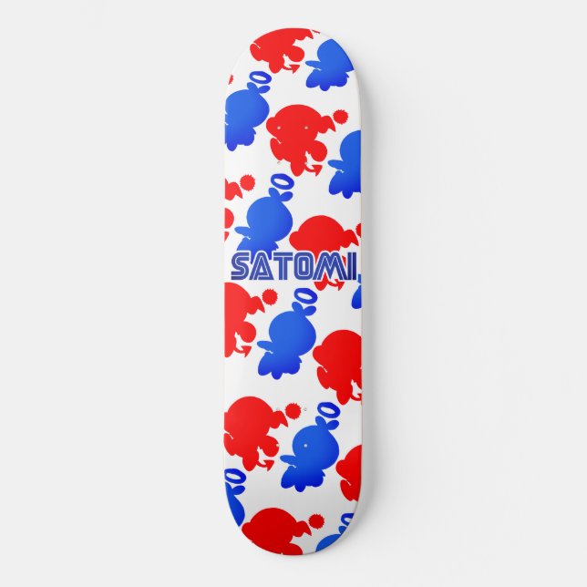 satomi motorsport "Adventure" Skateboard (Front)