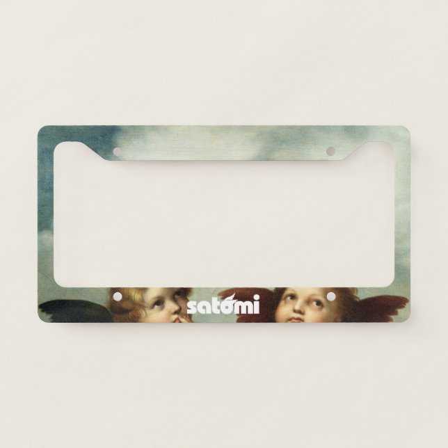 satomi motorsport "Bini Baby" Plate Frame (Front)