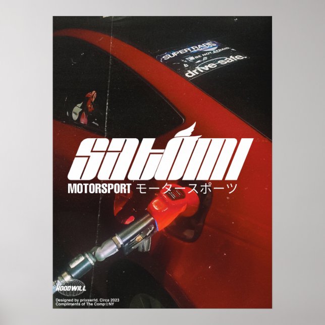 satomi motorsport Poster No.111  (Front)
