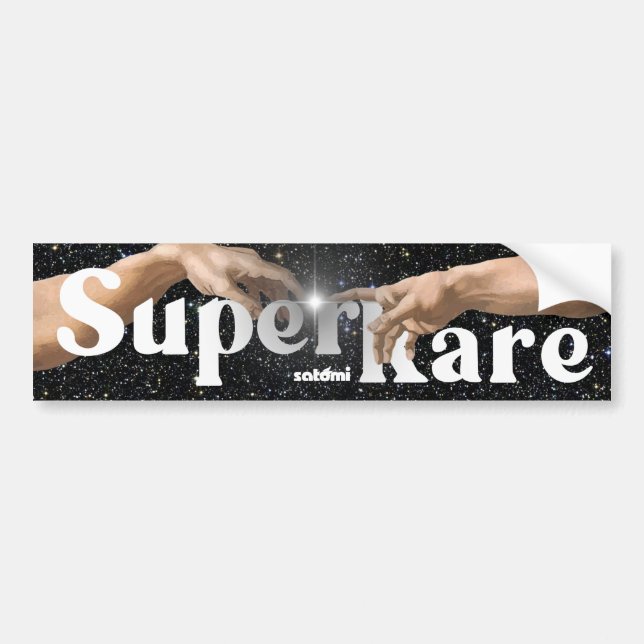 satomi motorsport "Super Rare v2" Slap Sticker (Front)