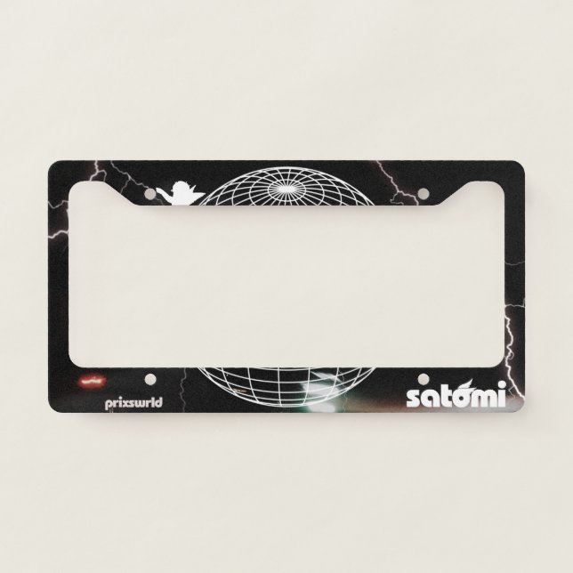 satomi motorsport "World Champion"  License Plate Frame (Front)