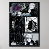  NESTLDEC Anime Jujutsu Kaisen Poster Gojo Satoru