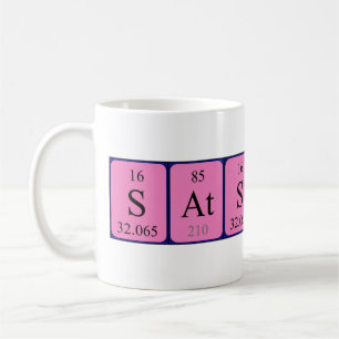 Satsuki periodic table name mug
