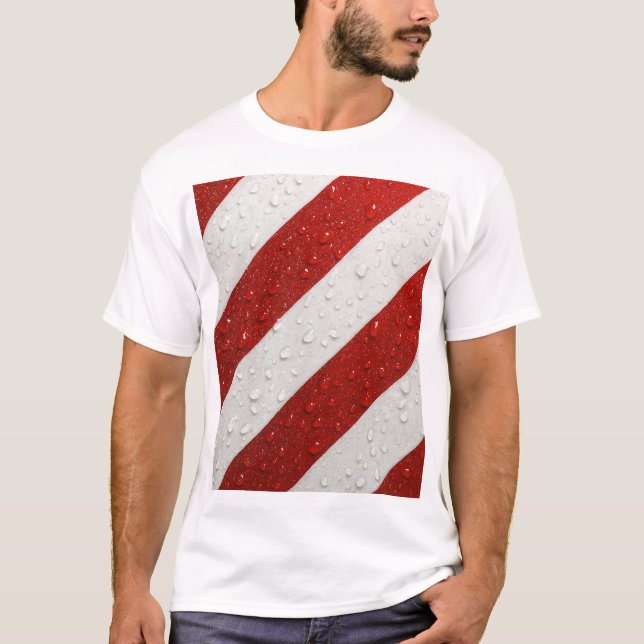 Saturated Stripes T-Shirt (Front)