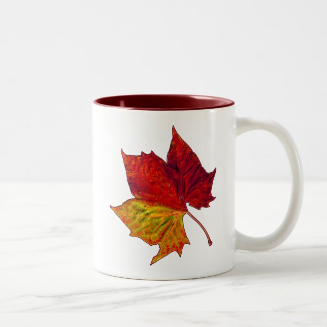 Saturated Sycamore Two-Tone Coffee Mug (Right)