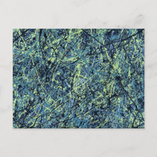 SATURATION (an abstract art design) ~ Postcard