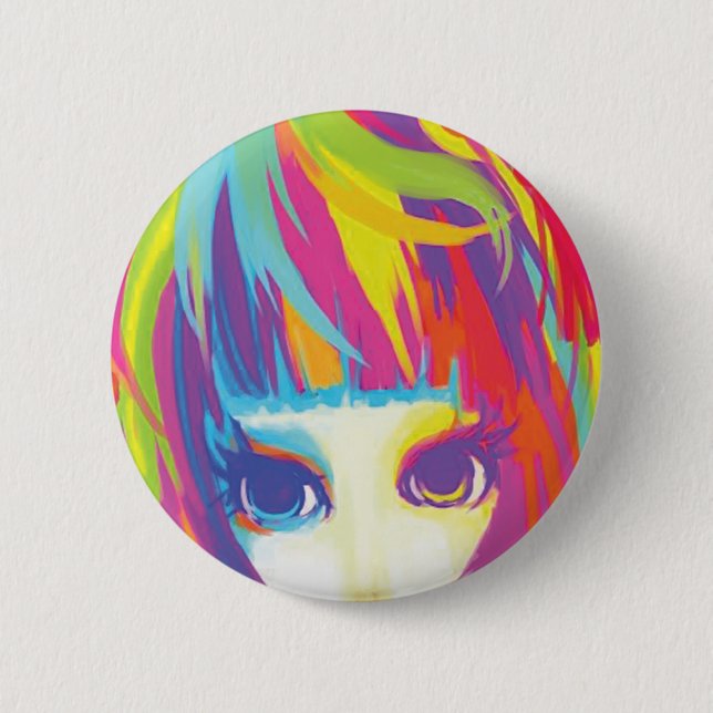 Saturation Pinback Button (Front)
