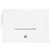 Saturday Afternoon -Card Cards (Back Horizontal)