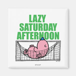Saturday Afternoon With Mr. Lazy Magnet