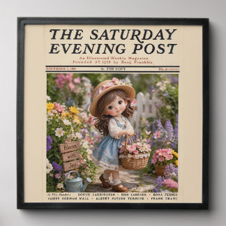 Saturday Evening Post Peel And Stick Photo Tile