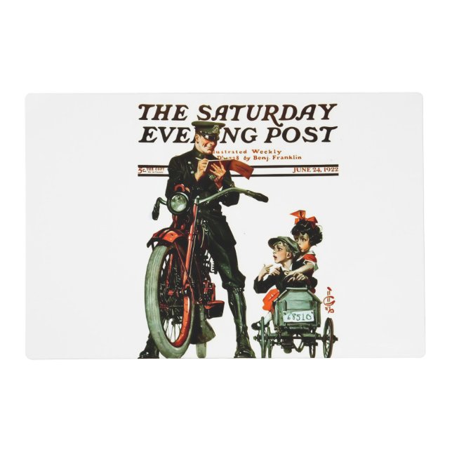 Saturday Evening Post  Placemat (Front)