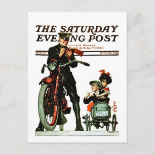 Saturday Evening Post Postcard