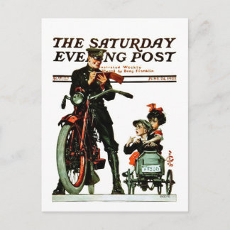 Saturday Evening Post Postcard