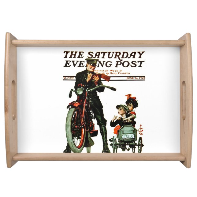 Saturday Evening Post  Serving Tray (Front)