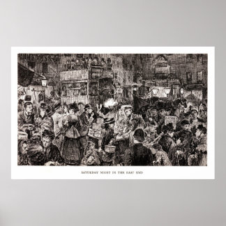 Saturday Night In The East End Poster