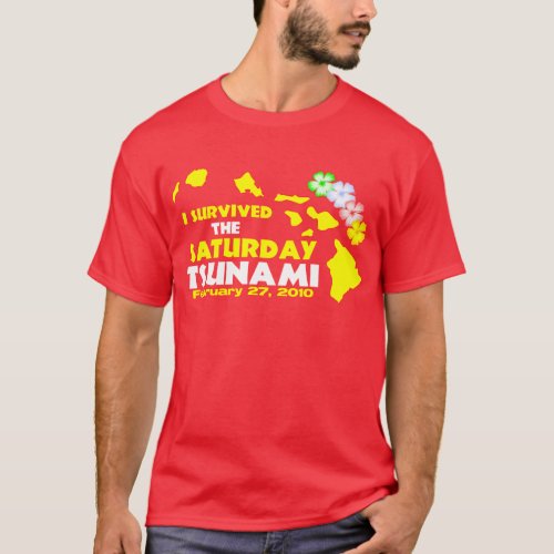 Saturday Tsunami Survivor T_Shirt