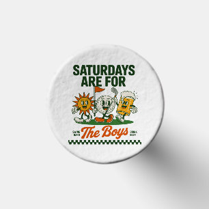 Saturdays Are For The Boys Golf Retro Golfing Tees