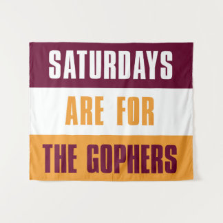 Saturdays are for The Gophers, Minnessota Tapestry